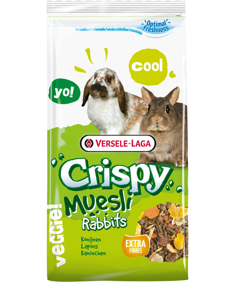 Crispy Muesli Rabbits - Mischung für Zwergkaninchen [461697] 400g - VERSELE LAGA