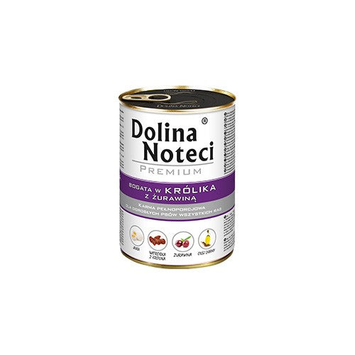 Reich an Kaninchen mit Cranberry 400g - DOLINA NOTECI