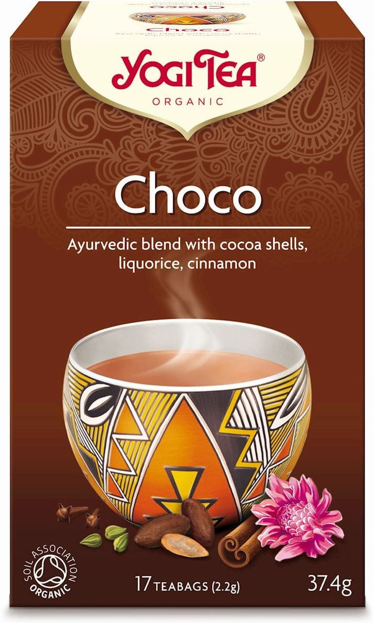 Čaj Choco Chocolate s kakaem BIO (17 x 22 g) 374 g - YOGI TEA