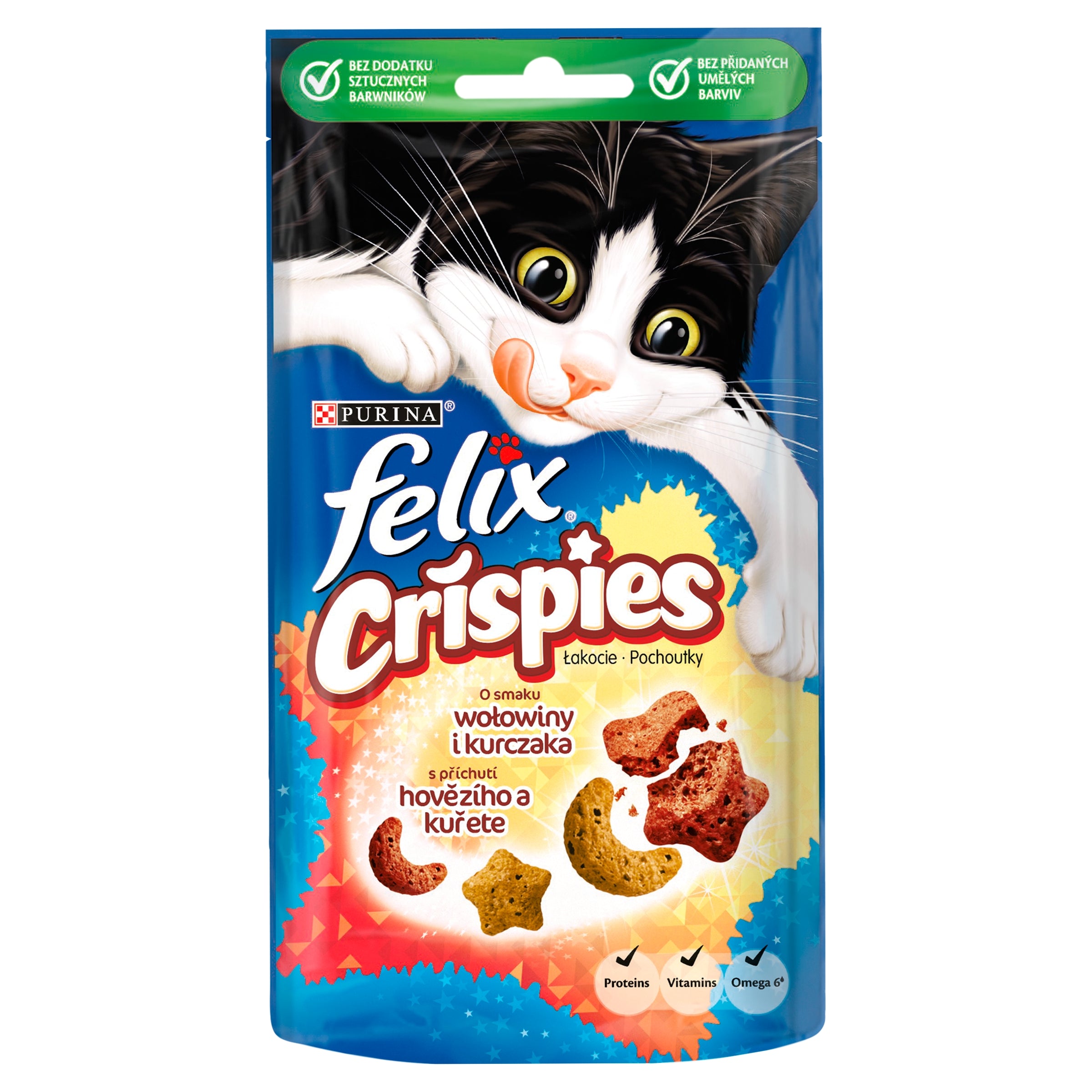 CRISPIES Beef Chicken 45g - FELIX