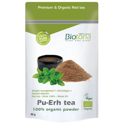 Pu-Erh-Tee in Pulverform BIO 90 g - BIOTONA