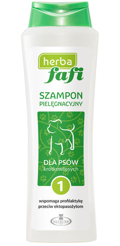 Herba Fafi 1 Shampoo - für kurzhaarige Hunde 250ml - SELECTA