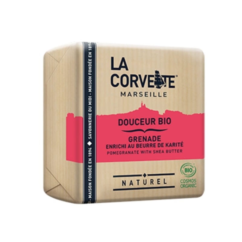 Pomegranate Fruit Soap - Shea Butter EKO 100 g - LA CORVETTE