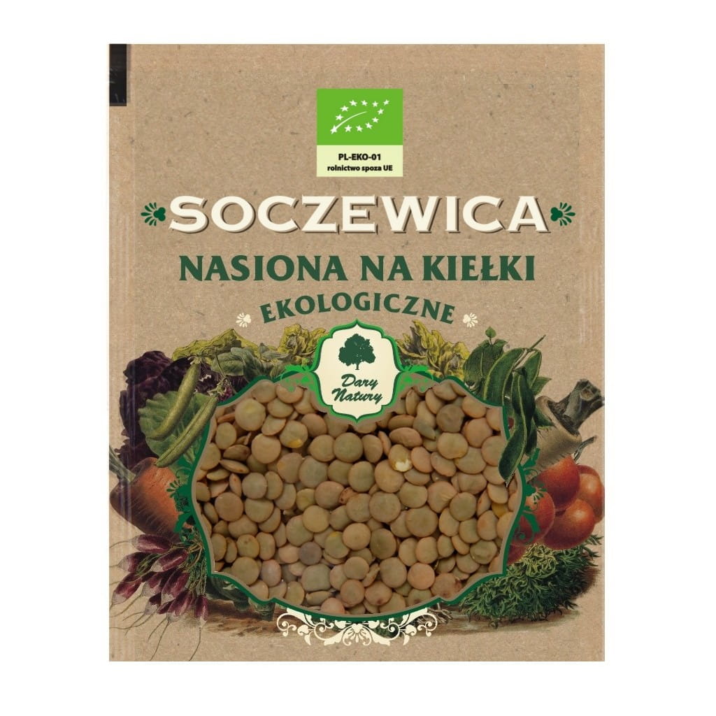 BIO Linsensamen für Sprossen 50 g - GESCHENKE DER NATUR