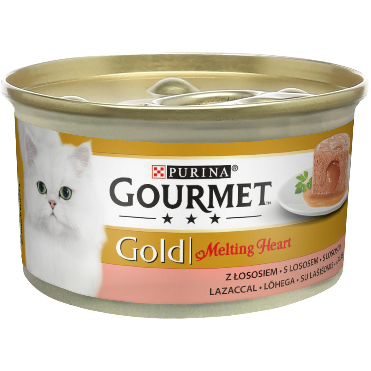 GOLD - Schmelzendes Herz mit Lachs 85g - GOURMET