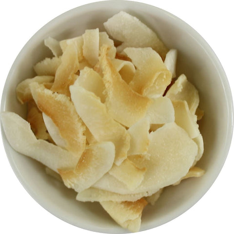 BIO GERÖSTETE KOKOSNUSSCHIPS (ROHMATERIAL) (25 kg)