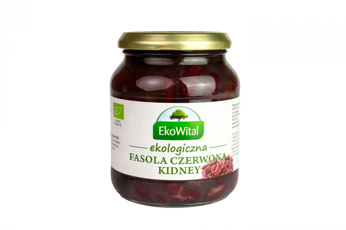 Rote Kidneybohnen in BIO-Salzlake 360 g / 240 g EKOWITAL