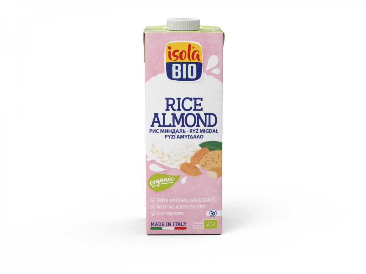Glutenfritt mandelrisdryck EKO 1000 ml ISOLA bio