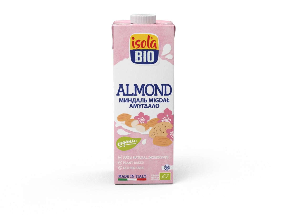 Bevanda alle mandorle senza glutine BIO 1000 ml ISOLA bio