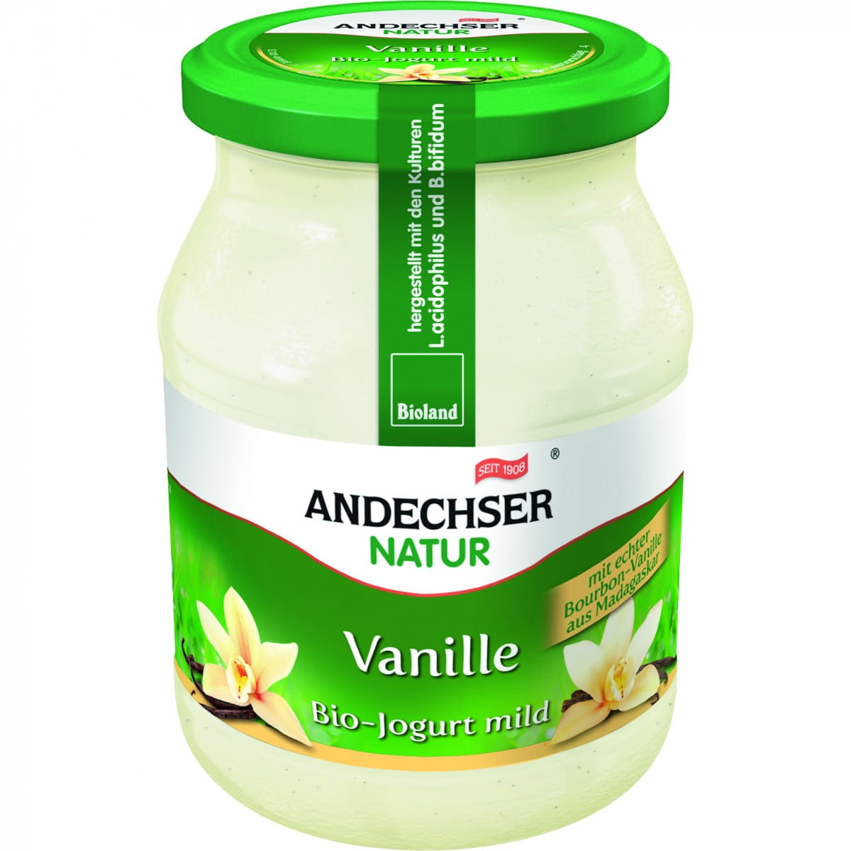 Vanillejoghurt 37% BIO 500 g ANDECHSER NATUR