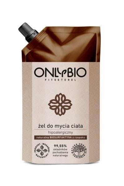Hypoallergent kropsvaskegel 250 ml genopfyldningspakke ONLYBIO