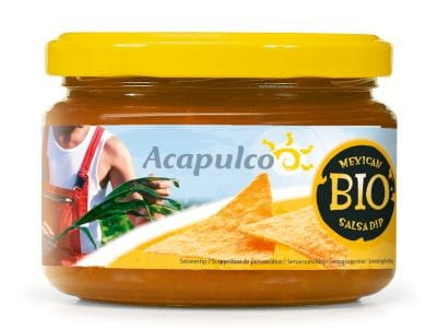 Mexicansk salsa-dip-sauce ØKO 260 g - ACAPULCO