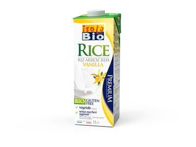 Glutenfri vaniljrisdryck EKO 1000 ml ISOLA bio