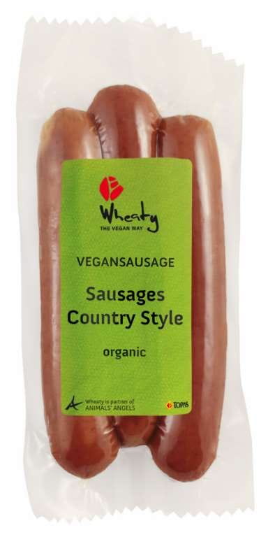 Uzené veganské venkovské klobásy BIO 150 g Wheaty