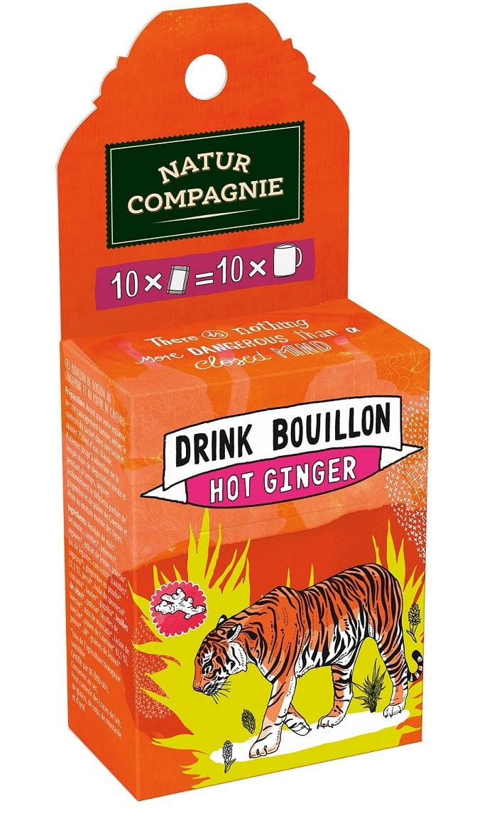 BIO Kaldu Halia dalam Beg Minum (10 x 5 g) - NATUR COMPAGNIE
