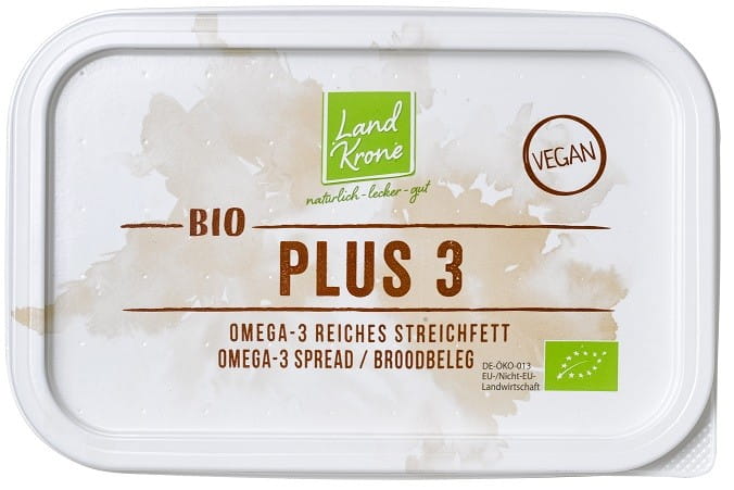 OMEGA Margarine - 3 ORGANIC 250 g - LANDKRONE