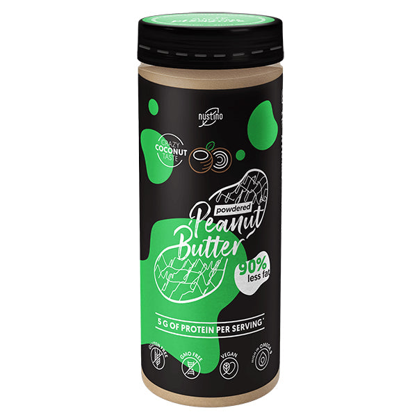 Beurre de cacahuètes à la noix de coco en poudre 200 g NUSTINO