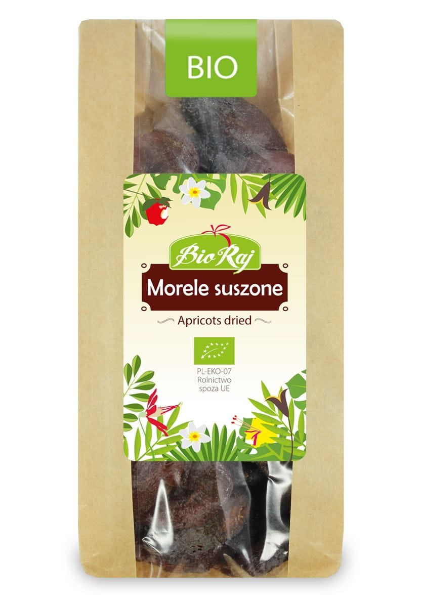 Sušené meruňky BIO 300 g - BIO RAJ