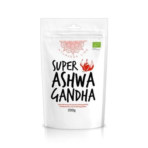 Ashwagandha-Wurzelpulver BIO 200 g DIÄT - LEBENSMITTEL