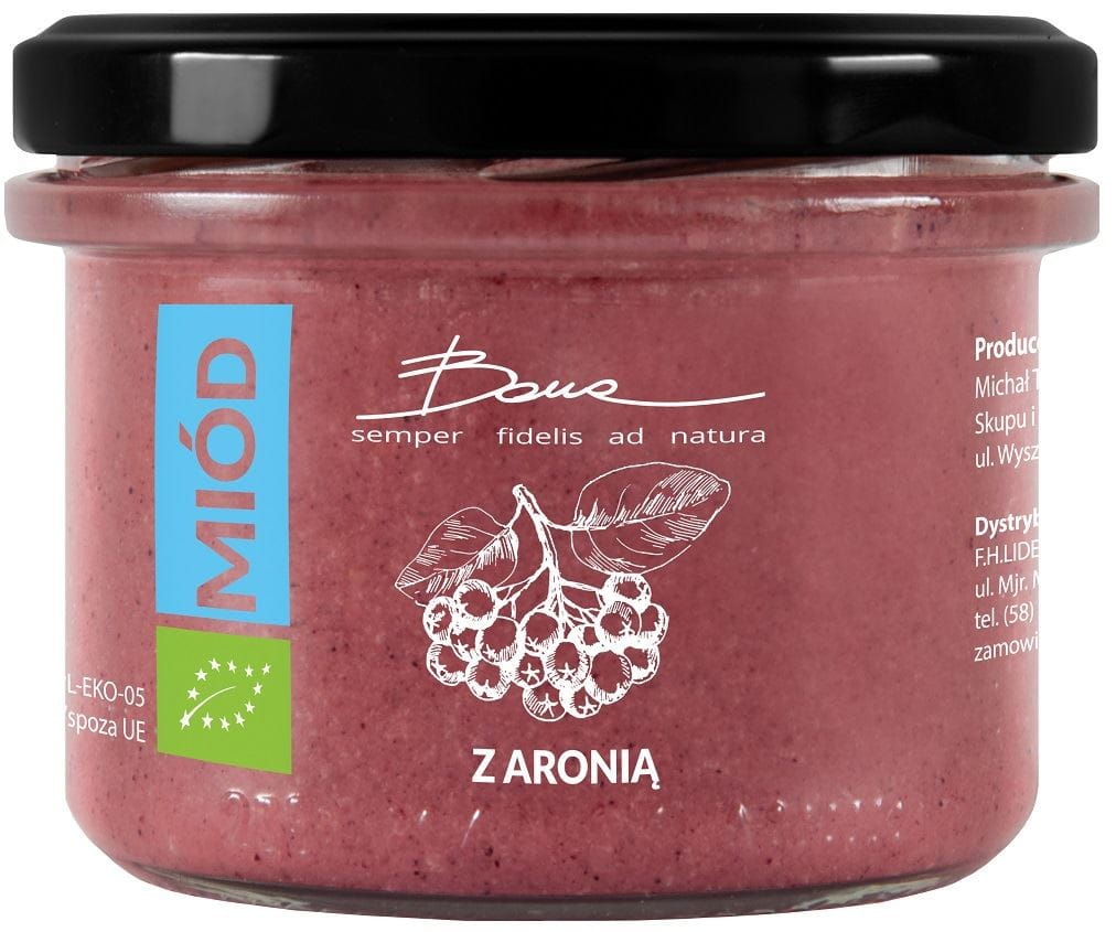 Madu pelbagai bunga dengan Aronia BIO 250 g - BONA