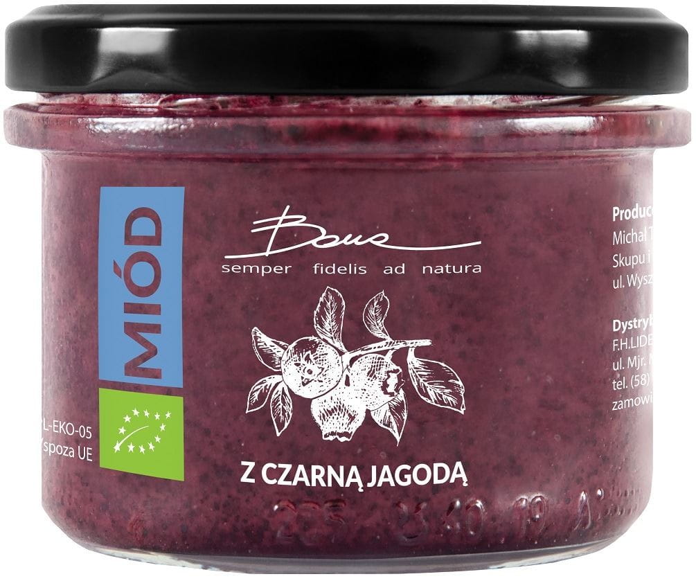 Ekologisk blåbärsblomhonung 250 g - BONA