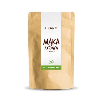 แป้งข้าวจ้าวปลอดกลูเตน 500 กรัม GRANO