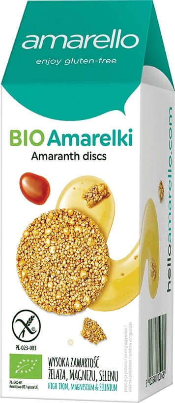 Glutenfritt Amarelki BIO 72 g AMARELLO