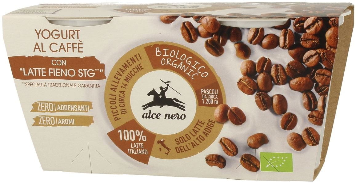 BIO Yogurt al caffè 2 x 125 g - ALCE NERO