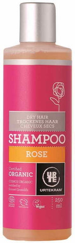 Rose Shampoo für trockenes Haar BIO 250 ml URTEKRAM