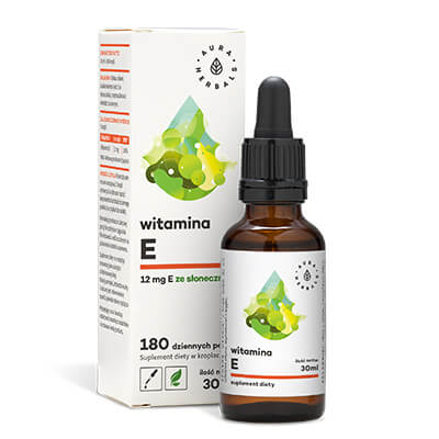 Vitamin E 180 portioner à 30 ml AURA HERBALS