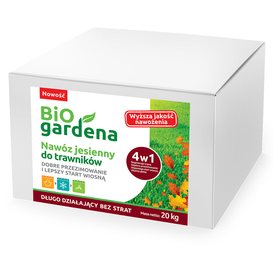 Podzimní hnojivo pro trávník ECO 20 kg - BIO GARDENA