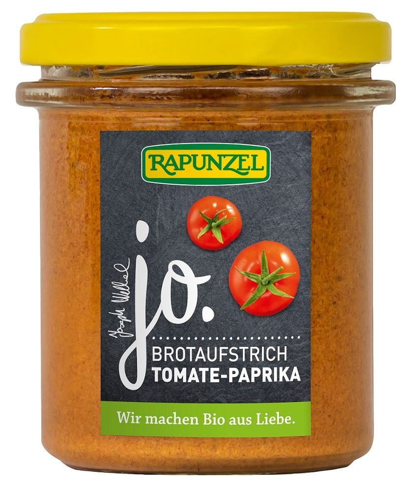 Tomaten-Paprika-Paste mit Cashewnüssen (Glas) BIO 140 g - RAPUNZEL