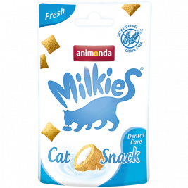 Milkies Crunchy Pillows Frisches Katzenleckerli 30g - ANIMONDA