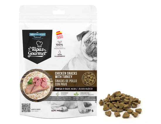 Trainingsdelikatesse mit Huhn und Pute 190g - TAPAS GOURMET