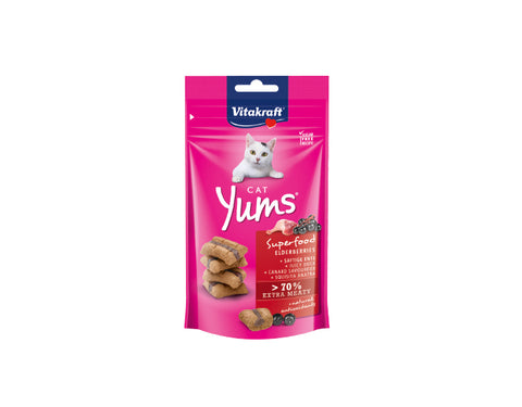 CAT YUMS Katzensnack Ente mit Holunder 40g - VITAKRAFT