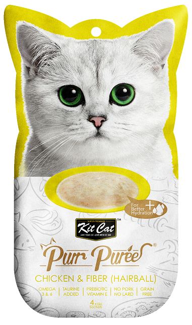 PurrPuree HUHN & FASER [KC-881] 4x15g - KIT KAT