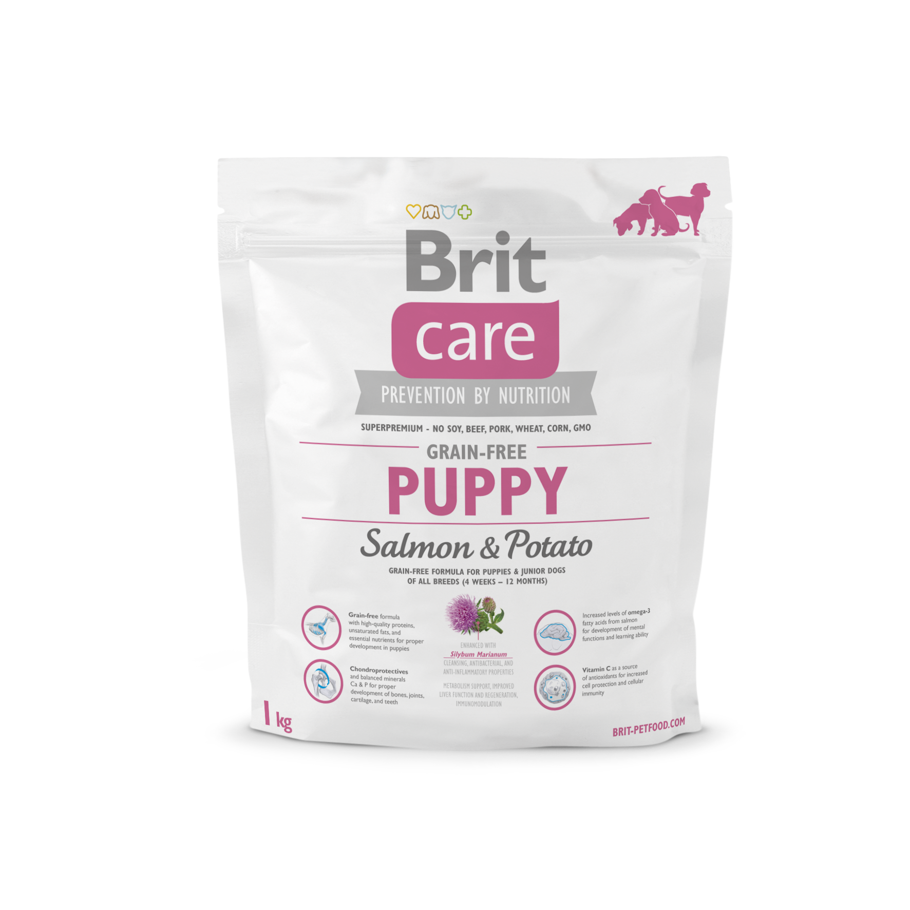 CARE GRAIN-FREE PUPPY LACHS & KARTOFFEL 1kg - BRIT