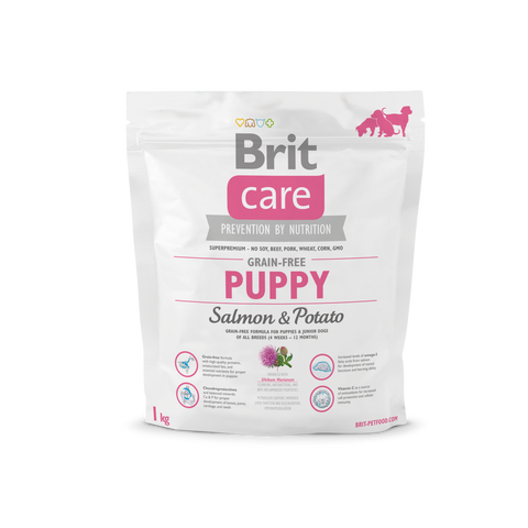 CARE GRAIN-FREE PUPPY LACHS & KARTOFFEL 1kg - BRIT