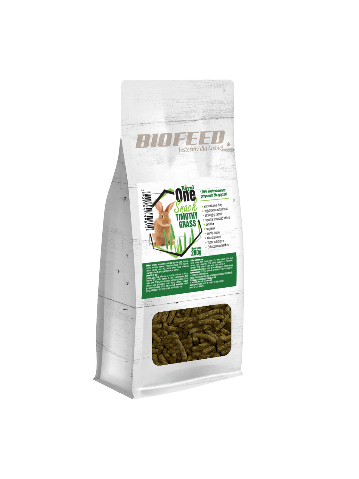 Royal One Snack - Lieschgras 200g - BIOFEED