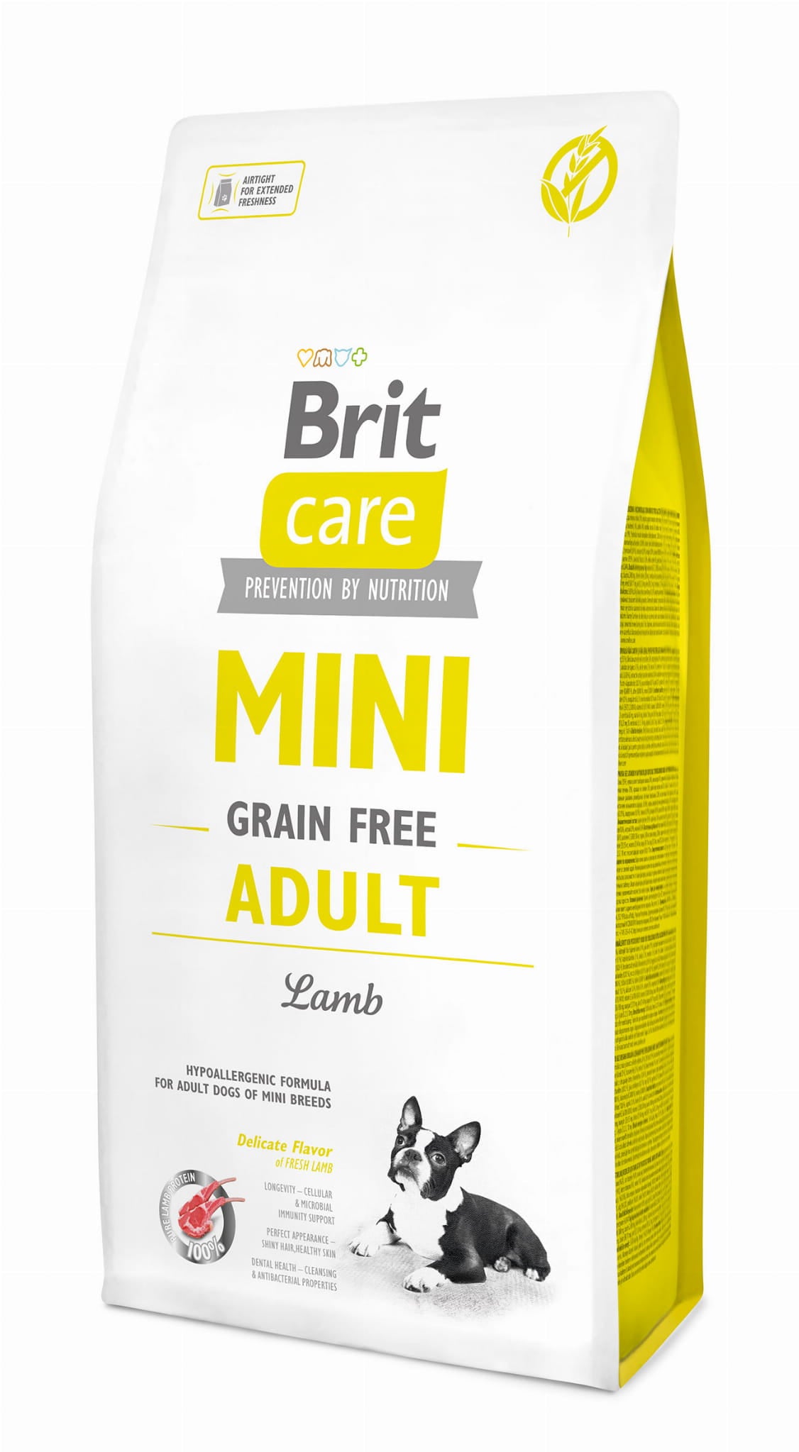 CARE MINI GRAIN-FREE ADULT LAMM 7 kg - BRIT