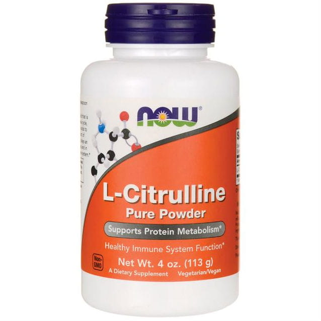 L - Pudră de citrulină L - Pudră de citrulină 113g NOW FOODS