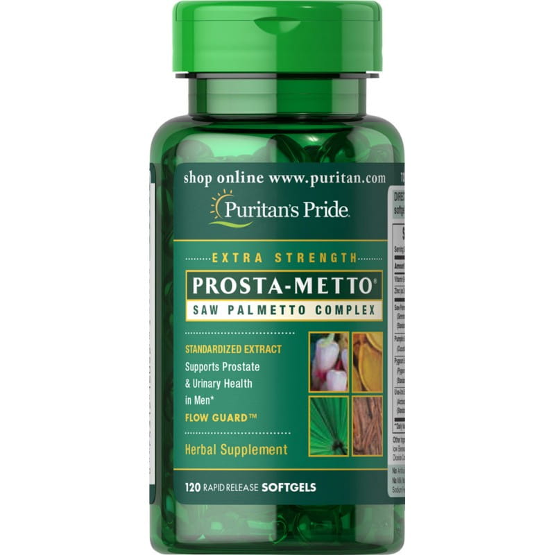 Complexe simple de palmier nain - 120 Capsules PURITAN'S PRIDE