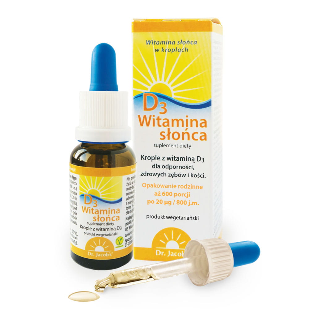 Vitamina solar D3 20ml DR. JAKOBS