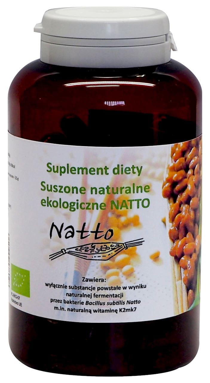 Boabe de soia fermentate uscate BIO 120 capsule - NATTO