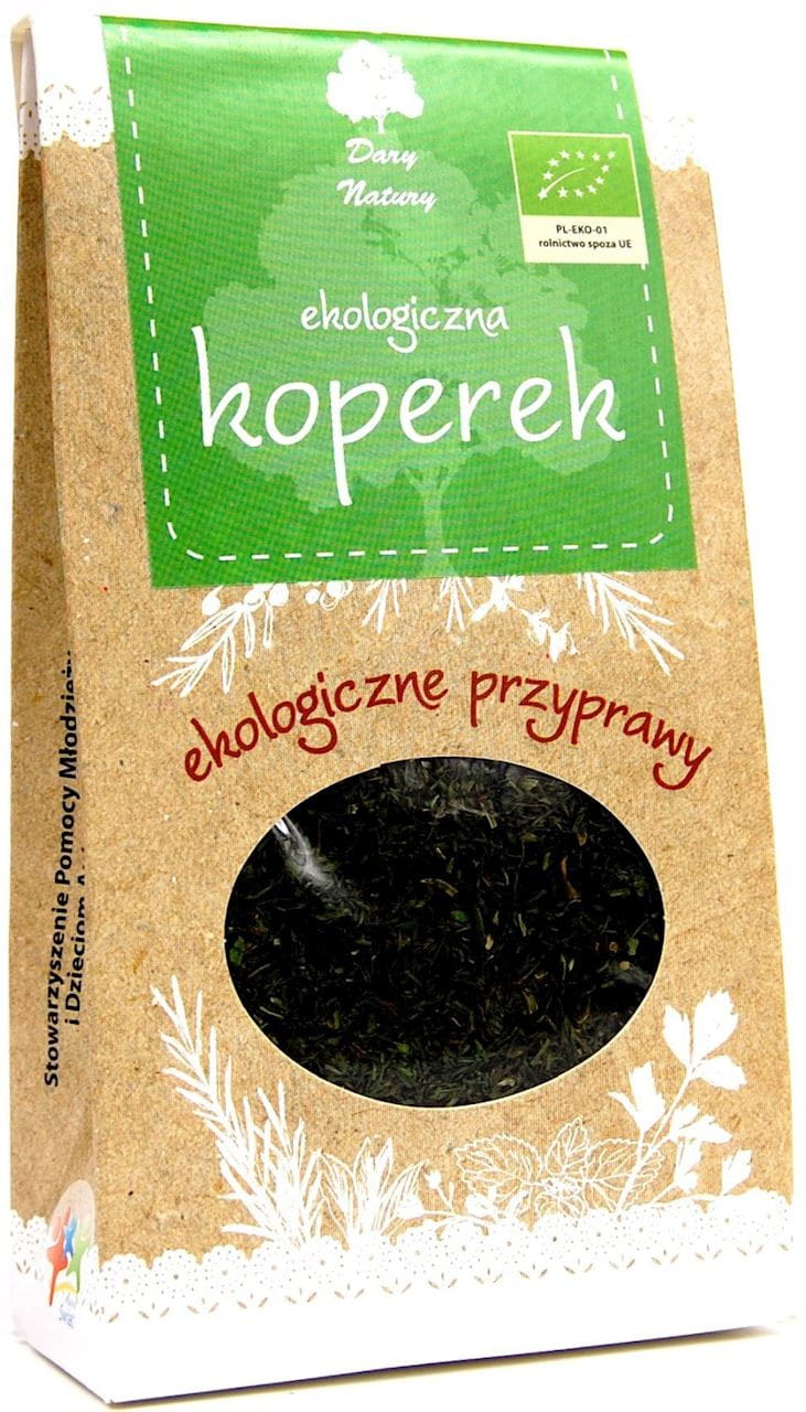 Sušený kopr BIO 30 g - DARY PŘÍRODY