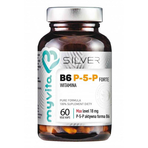 Vitamin B6 P - 5 - P FORTE 60 Kapseln MYVITA SILVER