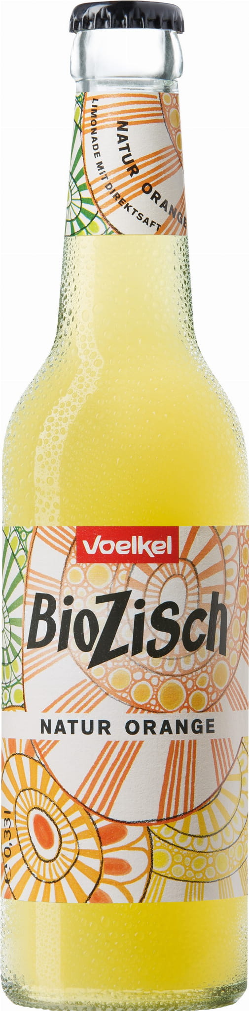 Sprudelgetränk orange biozisch BIO 330 ml VÖLKEL