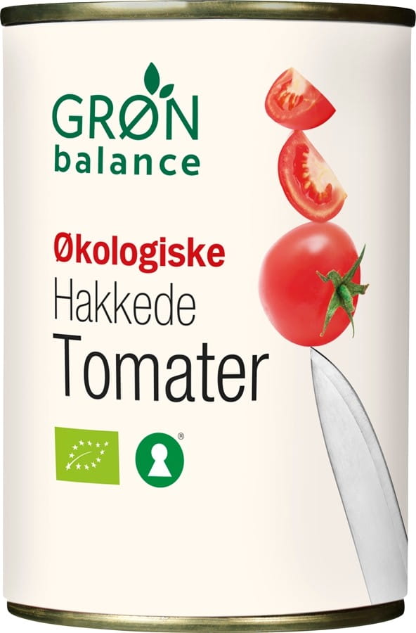 มะเขือเทศหั่นไม่มีผิวหนัง ออร์แกนิค 400 กรัม - GRON BALANCE