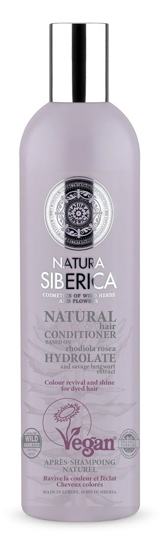 Farbe und Glanz Conditioner für coloriertes Haar eco 400 ml - NATURA SIBERICA