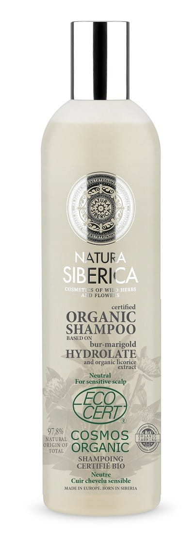 แชมพูสำหรับหนังศีรษะบอบบาง eco 400 มล. - NATURA SIBERICA